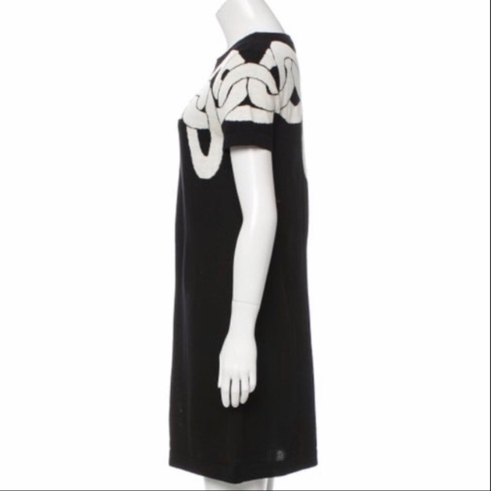 Diane Von Furstenberg Kivel Chain Sweater Dress - Picture 6 of 7